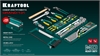 KRAFTOOL  GRAND-131, 131 предм., (1/2″+1/4″), универсальный набор инструмента (27978-H131) 27978-H131