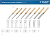 ЗУБР  УМЕЛЕЦ-8, 8 шт, Р6М5, набор ручных резцов по дереву, Профессионал (18374) 18374