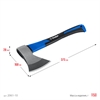 ЗУБР  Фибергласс, 1000/1180 г, 430 мм, кованый топор, Профессионал (2061-10) 2061-10_z02