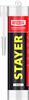 STAYER  260 мл, белый, силиконовый, универсальный герметик (41213-0) 41213-0_z01