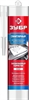 ЗУБР  280 мл, белый, санитарный силиконовый герметик (41235-0) 41235-0