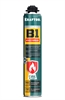 KRAFTOOL  FIRE STOP B1, 750 мл, пистолетная, огнестойкая, не залипающий клапан, 240°С, SVS, выход до 45 л, монтажная пена (41186) 41186_z01