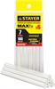STAYER  Cristal, 7 х 100 мм, 6 шт, прозрачные, универсальные клеевые стержни Professional (2-06817-T-S06) 2-06817-T-S06