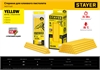 STAYER  Yellow, жёлтые, 11 х 200 мм, 6 шт, клеевые стержни, Professional (2-06821-Y-S06) 2-06821-Y-S06