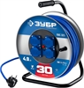 ЗУБР  ПВС-325, ПВС, 3 x 2.5 мм2, 30 м, 4000 Вт, IP44, силовой удлинитель на стальной катушке, Профессионал (55102-30) 55102-30