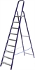 СИБИН  9 ступеней, 187 см, стальная стремянка (38803-09) 38803-09