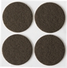 STAYER  d 35 мм, самоклеящиеся, фетровые, 4 шт, коричневые, мебельные накладки (40910-35) 40910-35
