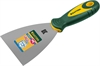 KRAFTOOL  100 мм, х-образное профилированное полотно, двухкомпонентная ручка, нержавеющий, шпатель (10035-100) 10035-100