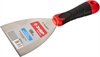 ЗУБР  100 мм, профилированное полотно, двухкомпонентная ручка, нержавеющий, шпатель (10072-10) 10072-10