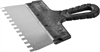 ЗУБР  200 мм, зуб 8 х 8 мм, зубчатый пластиковая ручка, нержавеющий, фасадный шпатель (10078-20-08) 10078-20-08