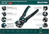 KRAFTOOL  TK-10, 0.05 - 10 мм2, автоматический стриппер (22639) 22639