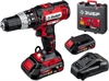 ЗУБР  С1-18, 18 В, 40 Н·м, 2 АКБ (2 А·ч), дрель-шуруповерт, кейс (ДШЛ-185-22) ДШЛ-185-22