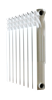 Биметаллический литой радиатор Oasis Heat 500/90 oasis 202