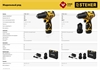 STEHER  12 В, 35 Н·м, 1 АКБ (2 А·ч), бесщеточная дрель-шуруповерт, кейс (CDB-120-1) CDB-120-1