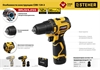 STEHER  12 В, 35 Н·м, 2 АКБ (2 А·ч), бесщеточная дрель-шуруповерт, кейс (CDB-120-2) CDB-120-2