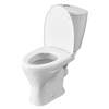 Унитаз-компакт Santeri Версия крап на белом (арматура и сиденье, косой выпуск) т cт000001445