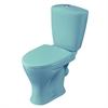 Унитаз-компакт Santeri Версия голубой (арматура и сиденье, косой выпуск) т cт000001446