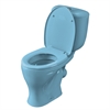 Унитаз-компакт Santeri Воротынский голубой (арматура и сиденье, косой выпуск) т cт000001454