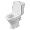 Унитаз-компакт Santeri Вест белый (арматура и сиденье, косой выпуск) т тт000000047