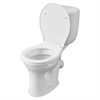 Унитаз-компакт Santeri Виктория белый (арматура и сиденье, косой выпуск) т тт000000048