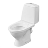 Унитаз-компакт Santeri Соната белый (арматура и сиденье, косой выпуск) т тт000014443