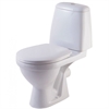 Унитаз-компакт Rosa Премьер Люкс белый, микролифт (арматура и сиденье, горизонт. выпуск) т 00000004875