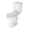 Унитаз-компакт Rosa Уют белый (арматура и сиденье, косой выпуск) т cт000144385