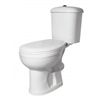 Унитаз-компакт ОК Дора Стандарт белый (арматура, гофра и сиденье, гориз. выпуск) т тт000002384