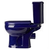 Унитаз-компакт ОК Ирида Стандарт синий (арматура, гофра и сиденье, гориз. выпуск) т тт000016553